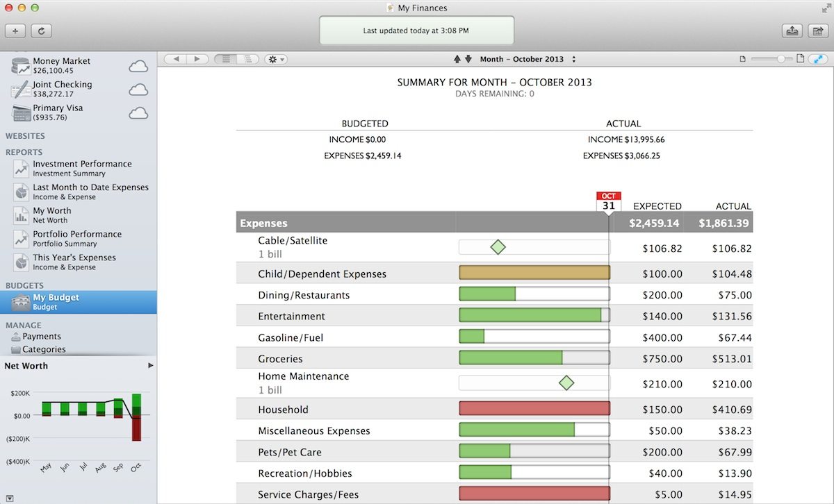 personal finance software free for mac
